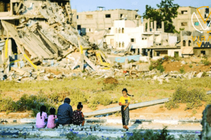 استشهاد 25 فلسطينياً في قصف وسط غزة