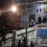 إصابة 20 شخص في تصادم قطارين في مصر