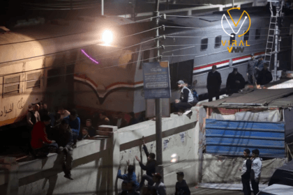 إصابة 20 شخص في تصادم قطارين في مصر