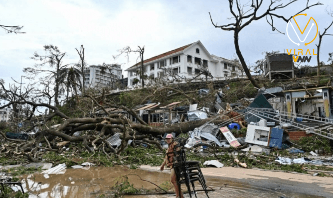 تزايد عدد ضحايا فيضانات إعصار ياجى في ميانمار إلى 74 شخص