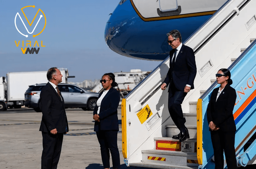 بلينكن يصل الى تل أبيب