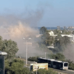 إطلاق 5 صواريخ من لبنان باتجاه خليج حيفا والاحتلال يرصدها