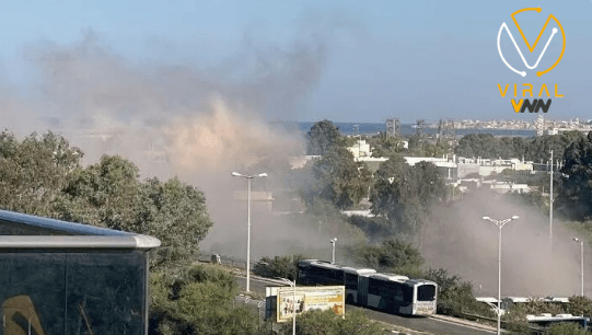 إطلاق 5 صواريخ من لبنان باتجاه خليج حيفا والاحتلال يرصدها