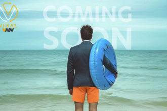 عرض البوستر الترويجي لفيلم "شبر ميا" في سوق مهرجان الجونة