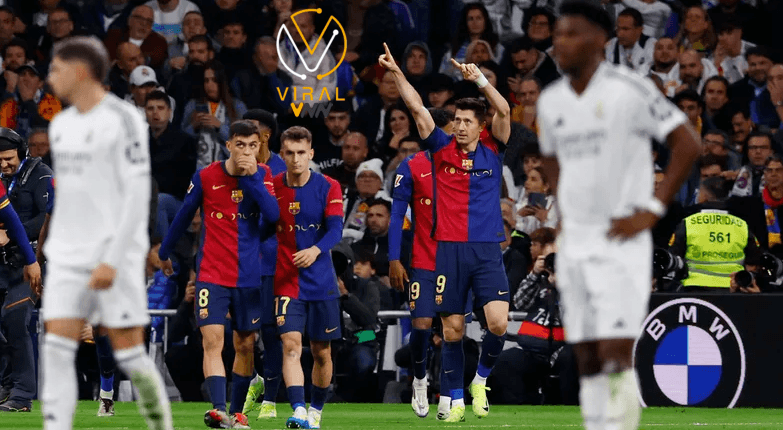 فوز كاسح لبرشلونة على ريال مدريد برباعية