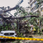 إصابة 27 فرد نتيجة إعصار كونغ - ري في تايوان