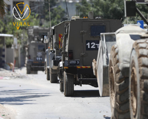 الاحتلال الإسرائيلى يدمر البنية التحتية فى مخيمى طولكرم ونور شمس