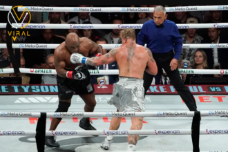جيك بول يتفوق على مايك تايسون في مواجهة تاريخية