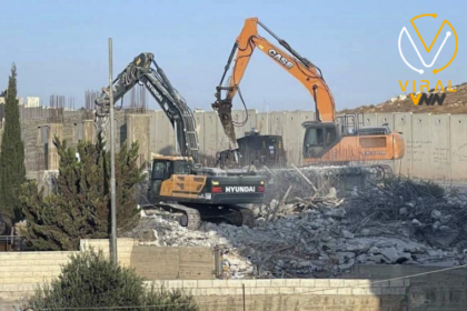 الاحتلال يقوم بهدم خمس منشآت في رافات غرب القدس
