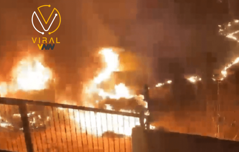 مستوطنون يهاجمون مركبات للمواطنين في المزرعة الغربية ويحرقونها