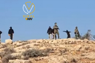 مستوطنون يهاجمون البيوت في منطقة شرق نابلس