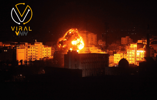 استشهاد 6 فلسطينيين جراء قصف الاحتلال لمنزل في مخيم النصيرات