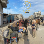 نزوح قسري للمواطنين من حي الشجاعية في غزة