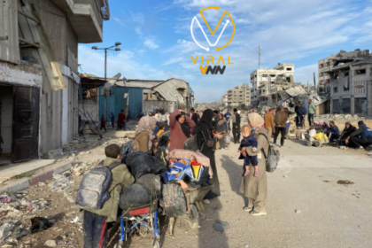 نزوح قسري للمواطنين من حي الشجاعية في غزة