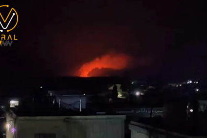 غارات إسرائيلية تستهدف بلدتين في وسط سوريا