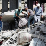 شهداء وجرحي في غارات إسرائيلية علي غزة