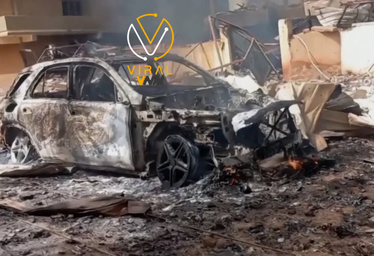 قصف جوي يستهدف منشأة وقود في جنوب الخرطوم