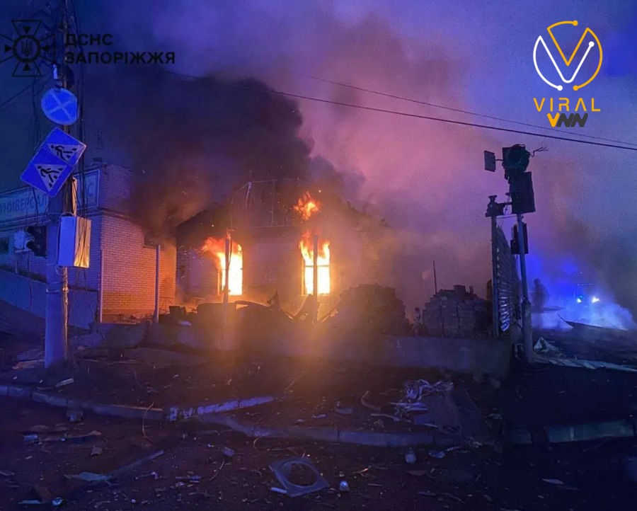 غارة روسية على زابوريجيا تسفر عن 4 قتلى و19 جريح