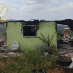 حرق غرفة زراعية في سلفيت على يد مستوطنين