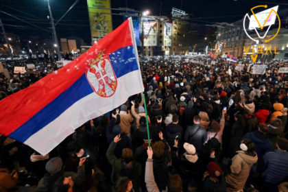 احتجاجات في بلغراد ضد الرئيس الصربي