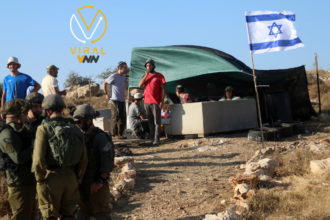 مستوطنون ينشئون بؤرة استيطانية في قريوت جنوب نابلس