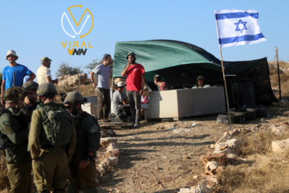 مستوطنون ينشئون بؤرة استيطانية في قريوت جنوب نابلس