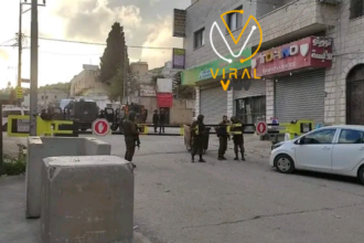 الاحتلال يجبر أصحاب المحلات في حوارة على الإغلاق