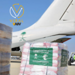 الطائرة الإغاثية السعودية الـ11 تصل إلى دمشق