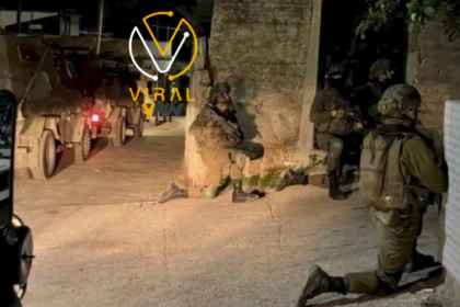 الاحتلال يقتحم بلدة ميثلون ويحاصر منزل ويشن غارات على موقع فيها