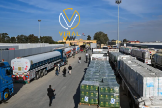 استئناف إيصال المساعدات لغزة بعد توقفها