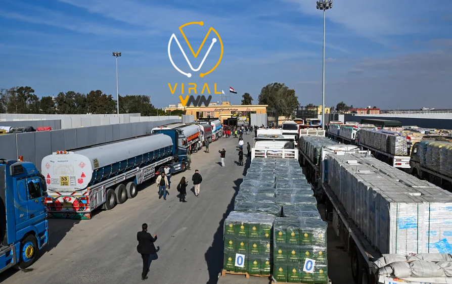 استئناف إيصال المساعدات لغزة بعد توقفها