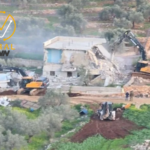 هدم منزل في كفر الديك غرب سلفيت