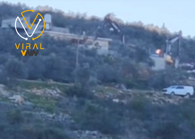 الاحتلال يدمر منزل في كفر الديك الواقعة غرب سلفيت