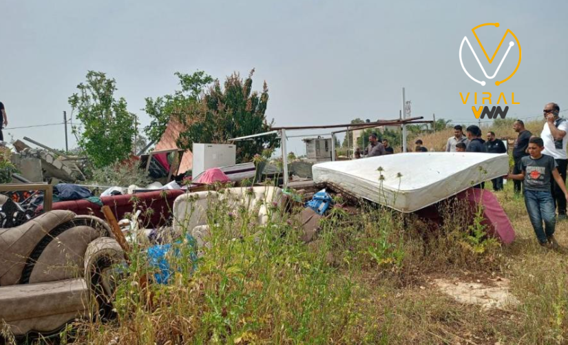 الاحتلال يقوم بهدم منزل في بلدة فرعون جنوب طولكرم