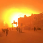 الاحتلال يستهدف مستشفى المعمداني شمال قطاع غزة