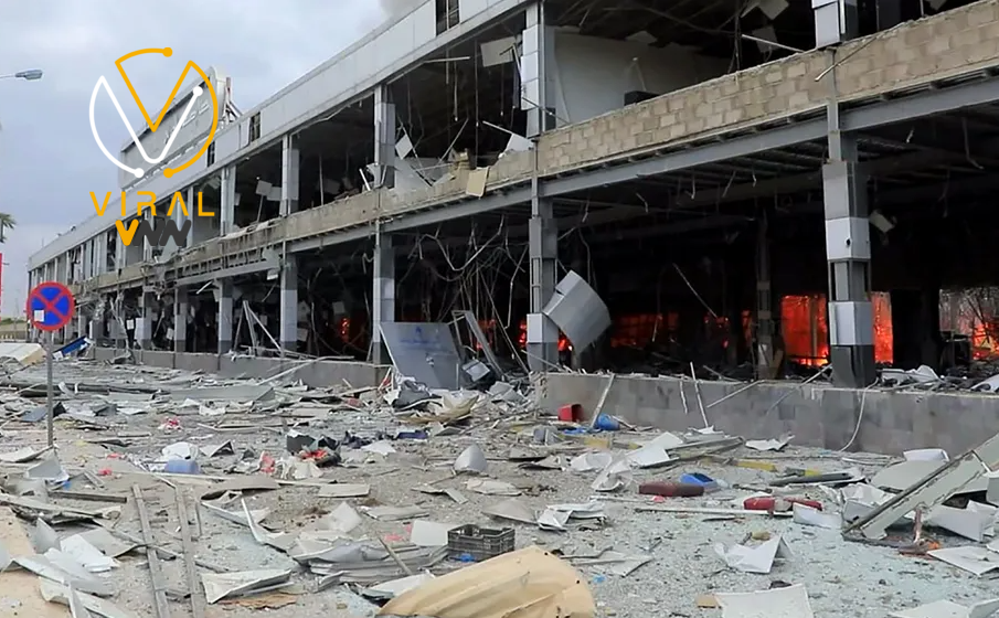 الإعلام الحوثي يوضح الخسائر التي تعرض لها مطار صنعاء