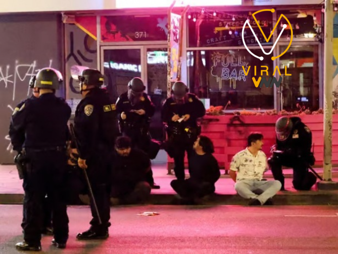 اعتقال 200 شخص خلال مظاهرات وفرض حظر ليلي في لوس أنجلوس