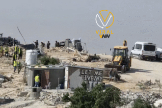 قوات الاحتلال تهدم مساكن المواطنين في خلة الضبع جنوب الخليل