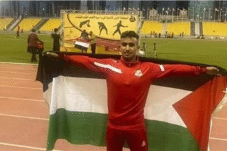 استشهاد العداء الفلسطيني علام عبد الله العمور