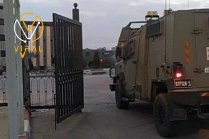 قوات الاحتلال تقتحم جامعة بيرزيت وتعتدي على الحراسة وتنهب الممتلكات