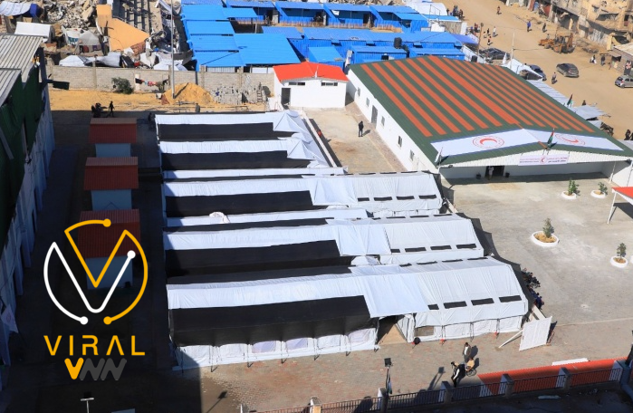 افتتاح مستشفى تأهيل طبي جديد للهلال الأحمر في خان يونس